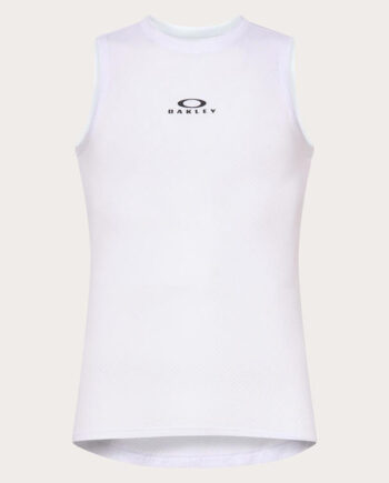 Oakley Endurance Base Layer Uden ærmer Hvid Herre- Xs