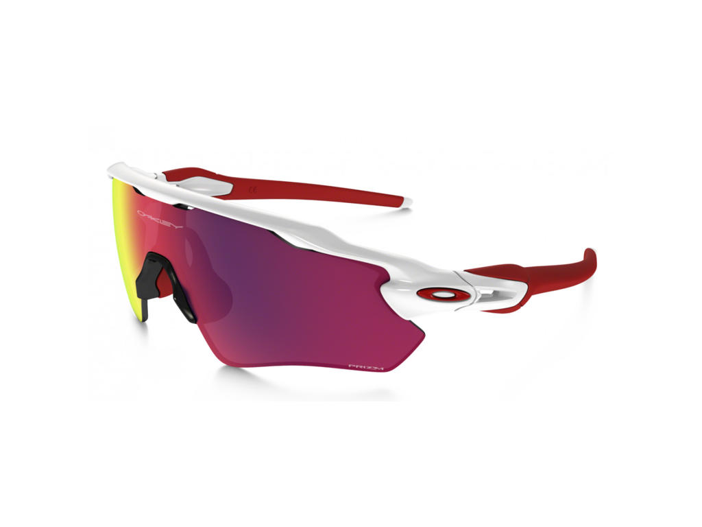 Oakley Radar Ev Path Prizm Road Cykelbrille Rød Hvid
