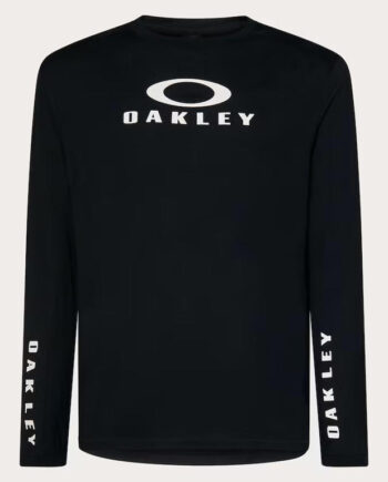 Oakley Seeker Flow Is Cykeltrøje Lange ærmer Sort Herre