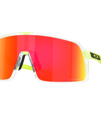 Oakley Sutro Pop Collection Cykelbriller Herre Clear Neon Prizm Ruby