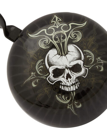 Ongear Ringeklokke Skull Sort