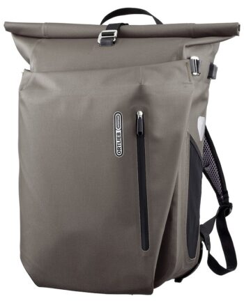 Ortlieb Vario Ql2   Cykeltaske Og Rygsæk   én 26 Liter Dark Sand