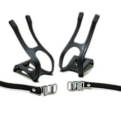 Oxc Oxford Atb Tåklamper Og Remme Black  Pair  Cykelreservedele