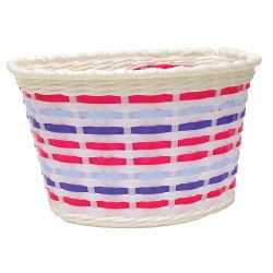 Oxc Oxford Basket Front Woven Junior Multi Color Cykelkurv