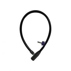Oxc Oxford Kabellås Hoop Sort  4x600mm Cykellås
