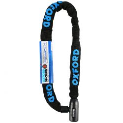 Oxc Oxford Kædelås Gp Sort   9m   6mm Cykellås