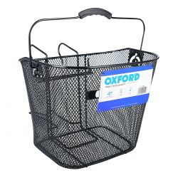 Oxc Oxford Kurv For Sort  Mesh  Inkl  Beslag Cykelkurv