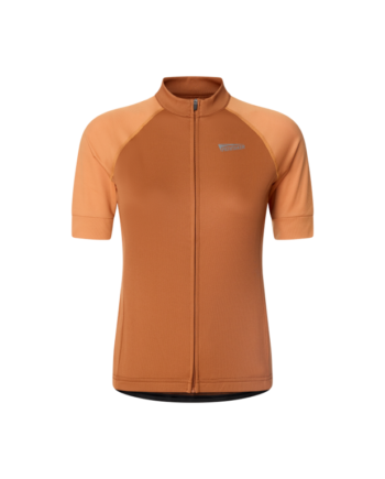 Pathtaker Cykeltrøje Korte ærmer Ss 2col Brown Mocha Kvinde