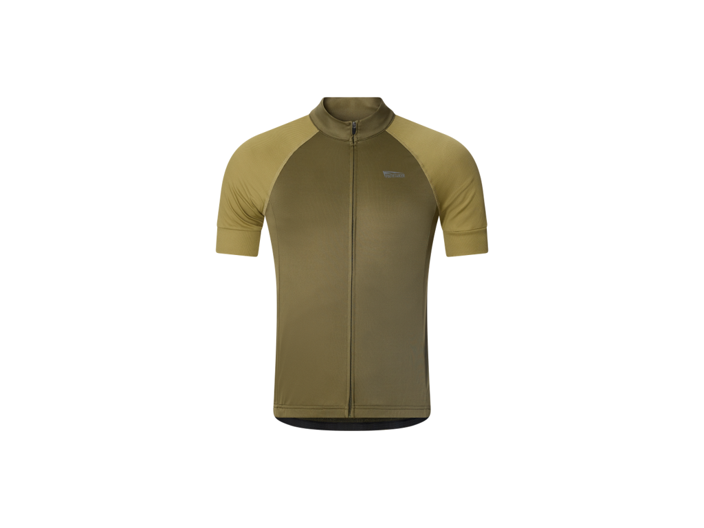 Pathtaker Cykeltrøje Korte ærmer Ss 2col Grøn Herre