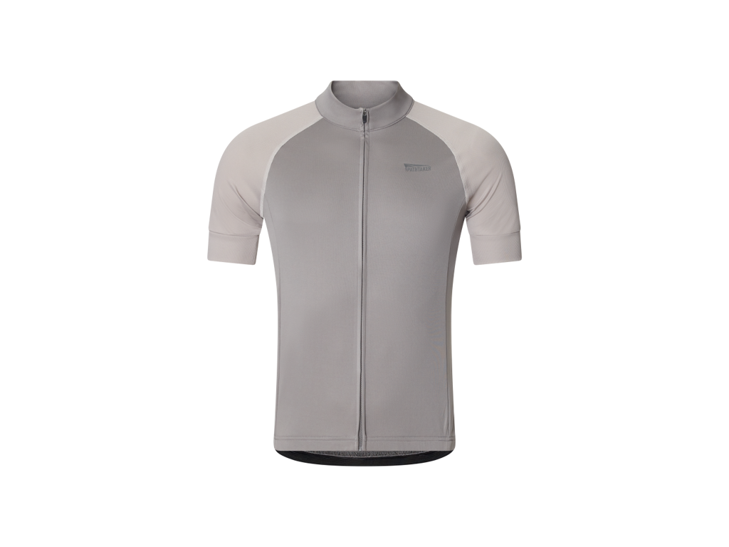 Pathtaker Cykeltrøje Korte ærmer Ss 2col Mørke Grå Herre
