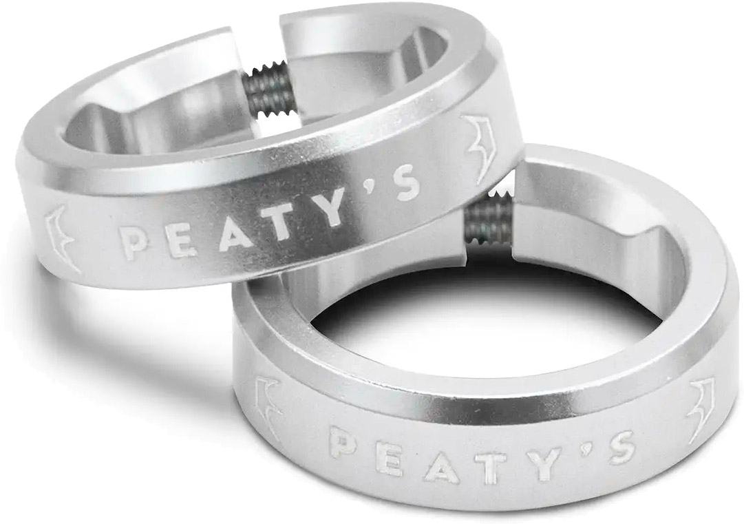 Peaty X27 Monarch Grip Lock Ring Silver