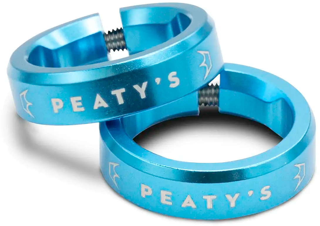 Peaty X27 Monarch Grip Lock Ring Turquoise