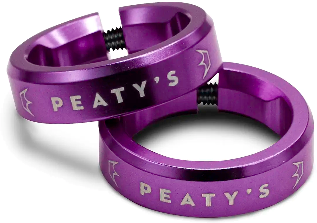 Peaty X27 Monarch Grip Lock Ring Violet