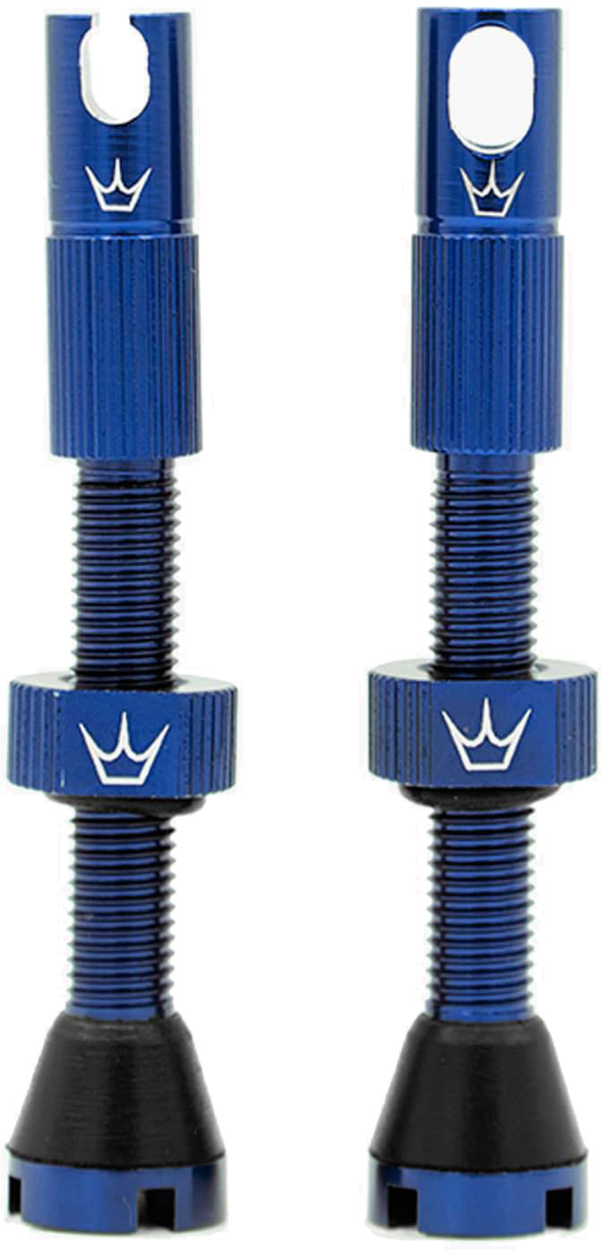 Peaty X27 Chrisking Tubeless Valves 60mm Navy