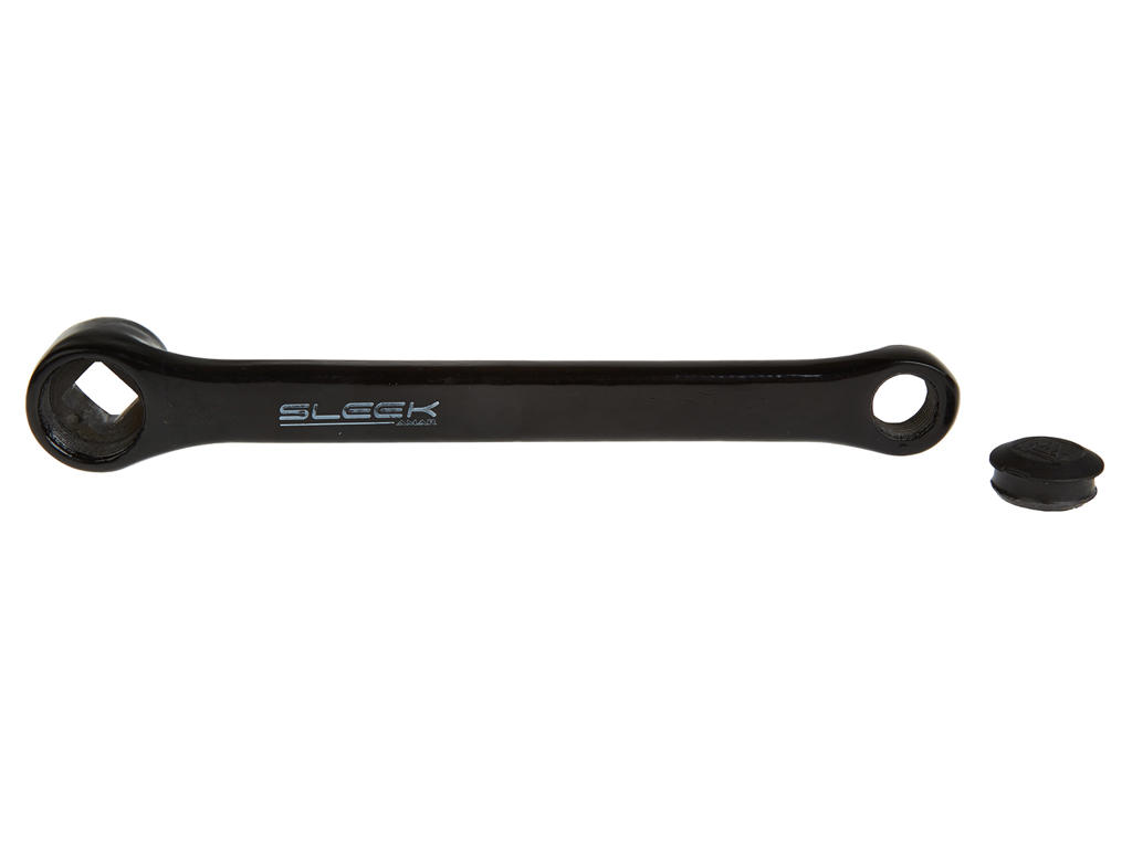 Pedalarm Til Venstre Side Sort Stål 170 Mm Lang