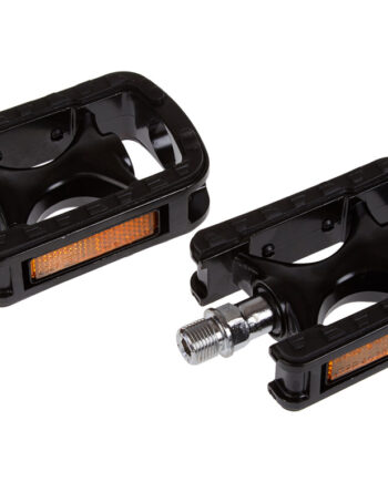 Pedaler   Aluminium Non Slip Sort Med Gummi
