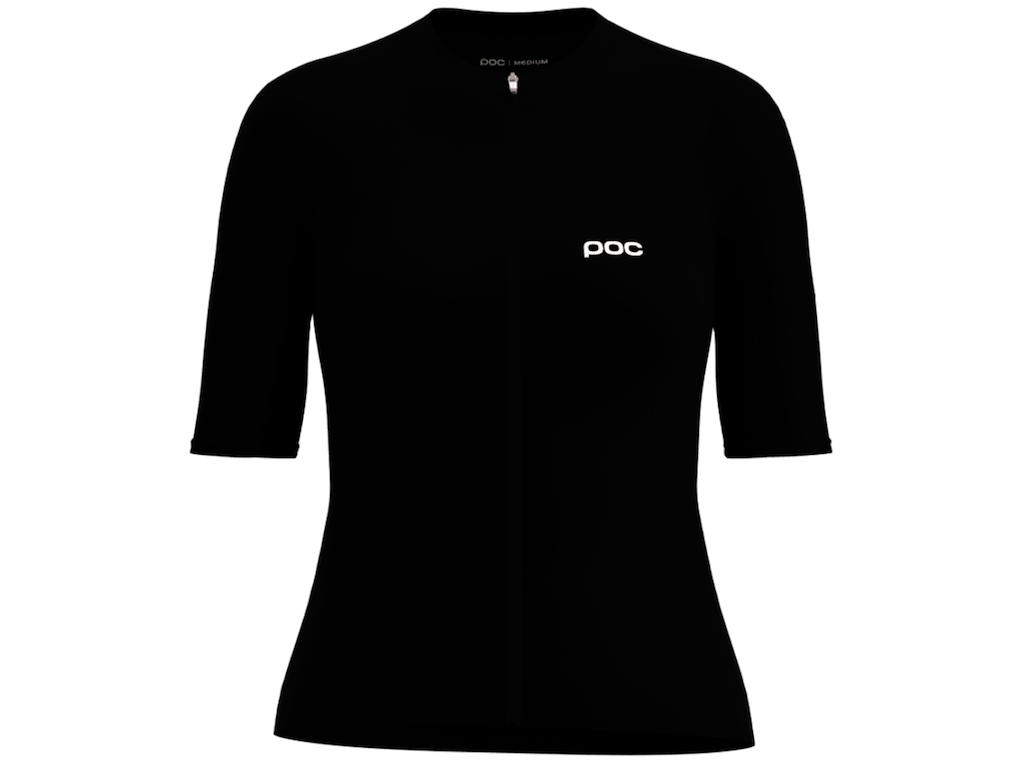 Poc Cadence Jersey Cykeltrøje Korte ærmer Dame Uranium Black Str