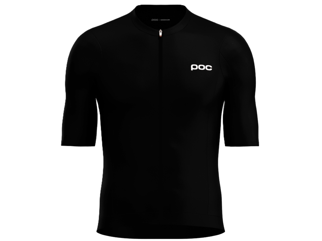 Poc Cadence Jersey Cykeltrøje Korte ærmer Herre Uranium Black Str
