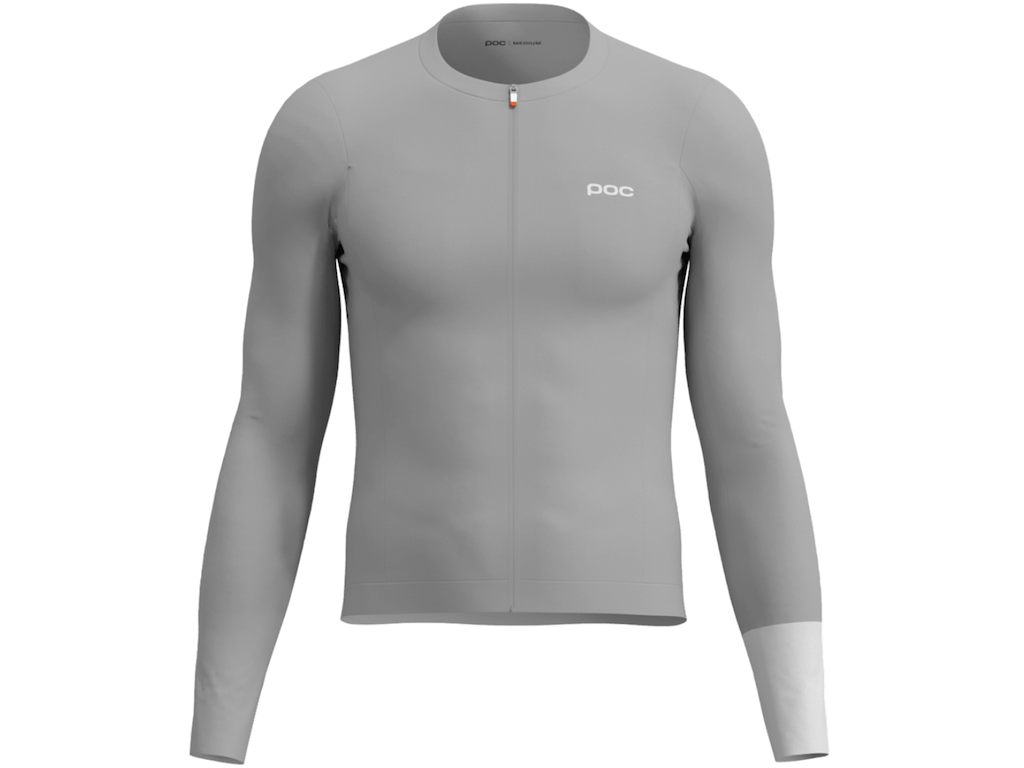 Poc Cadence Jersey Cykeltrøje Lange ærmer Herre Granite Grey Str