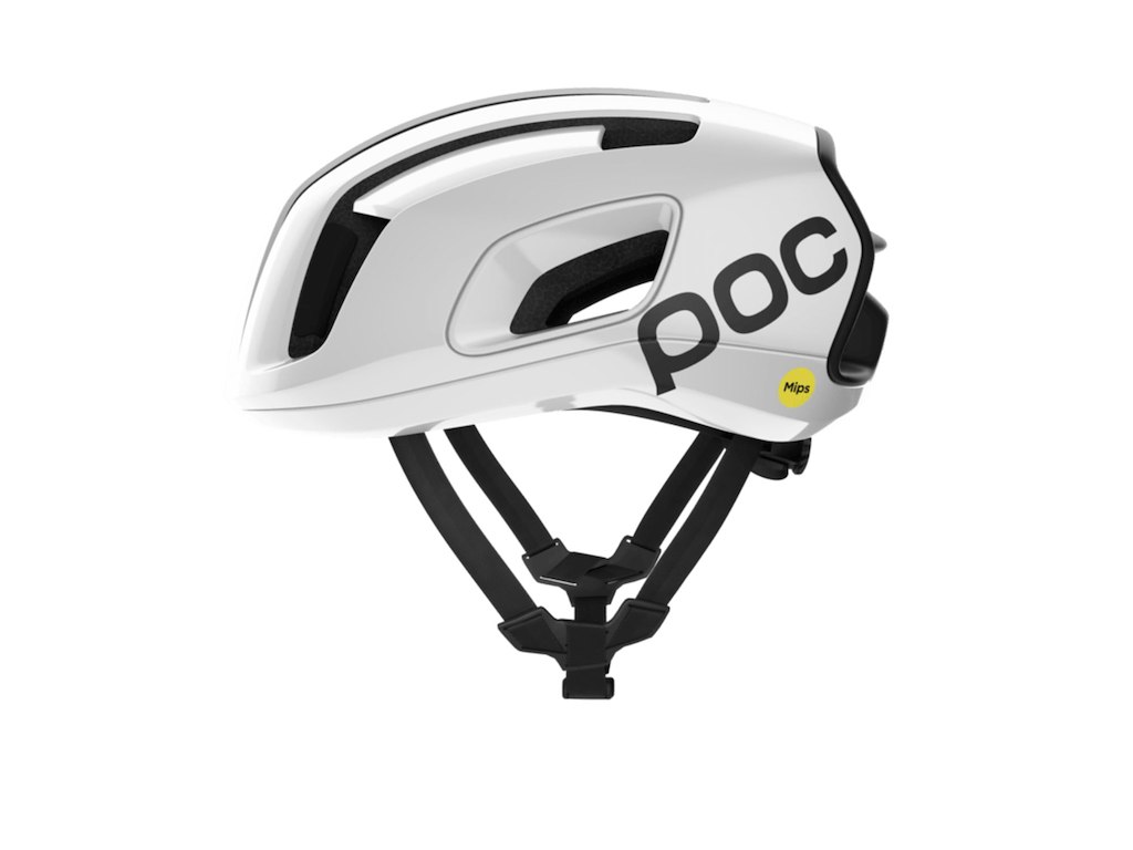 Poc Cytal Cykelhjelm Hydrogen White Uranium Black Matt Logo Str 50-56cm