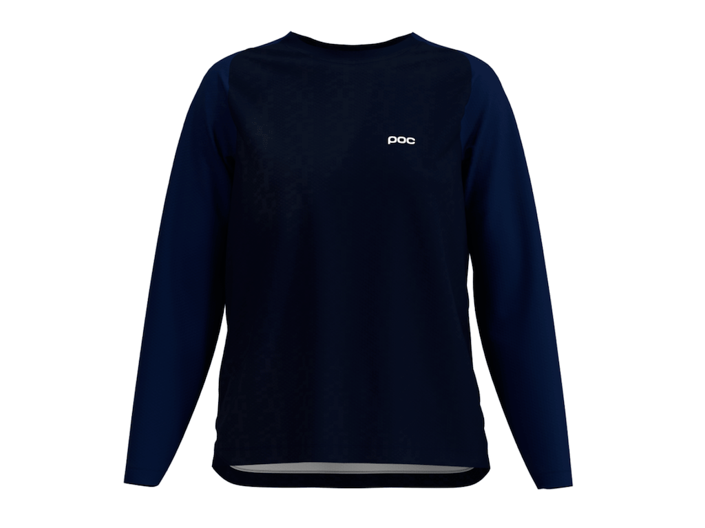 Poc Motion Air Jersey Cykeltrøje Lange ærmer Dame Apatite Navy Str