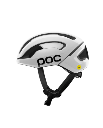 Poc Omne Air Mips Cykelhjelm Hydrogen White Uranium Black Matt    Logo Str    54-59cm