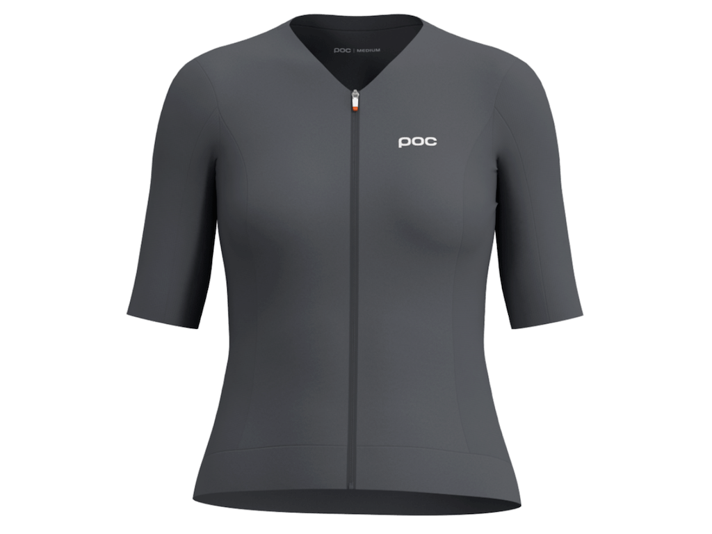 Poc Raceday Jersey Cykeltrøje Korte ærmer Dame Sylvanite Grey Str