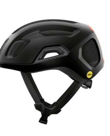 Poc Ventral Air Mips Cykelhjelm Uranium Black Matt Fluorescent Orange Matt Str    56-61cm