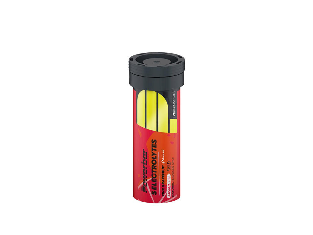 Powerbar Elektrolytter Med Koffein Lyserød Grapefrugt 1x10 Stk
