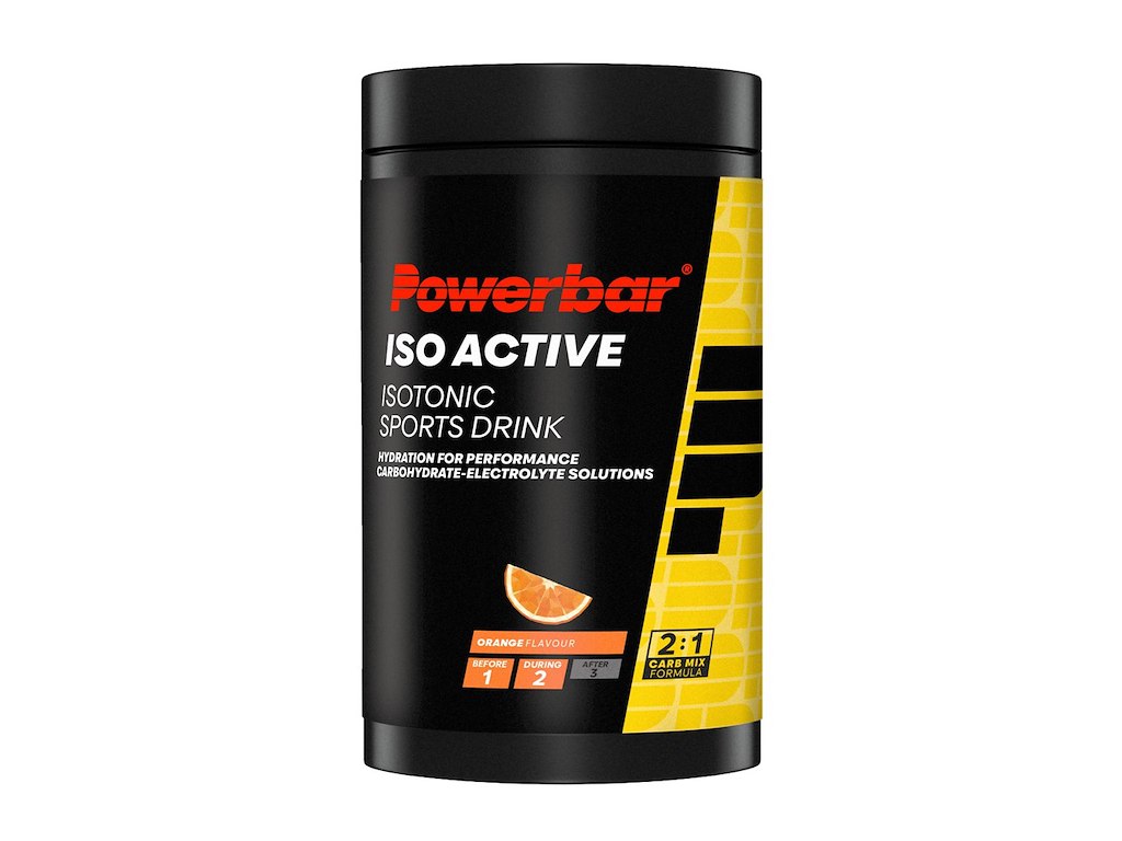 Powerbar Isoactive Energidrik Orange 600 Gram