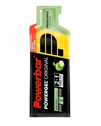 Powerbar Powergel Grøn æble Med Koffein 41 Gram Bedst Før 30  -26