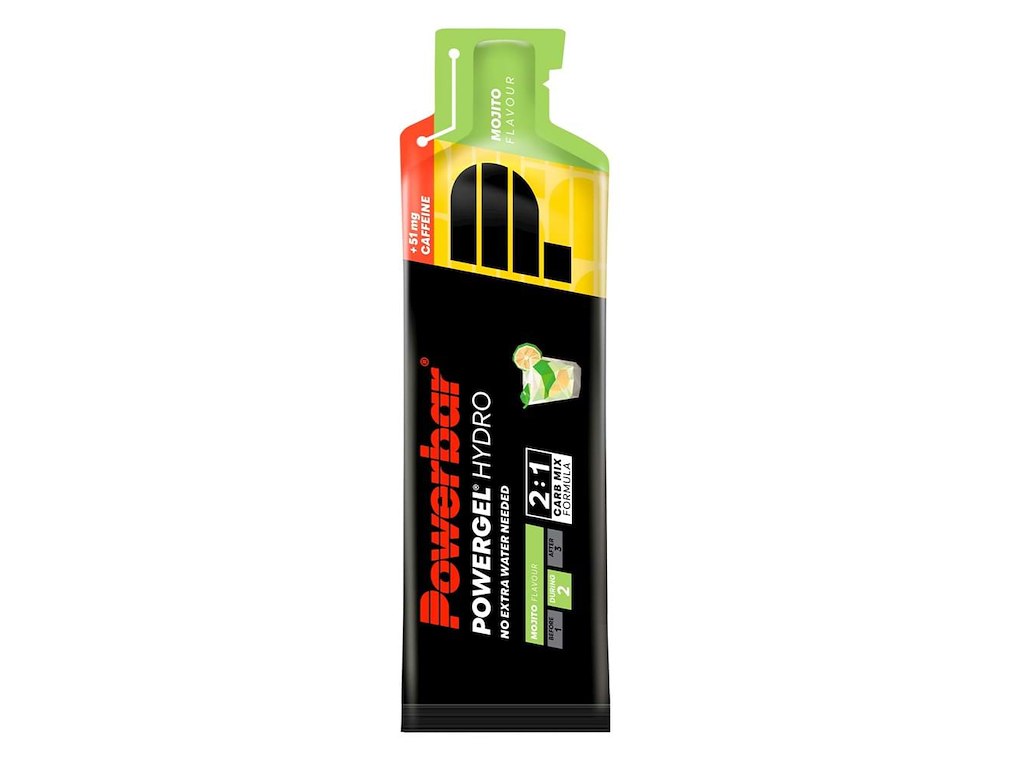 Powerbar Powergel Hydro Mojito Med Koffein 67 Ml