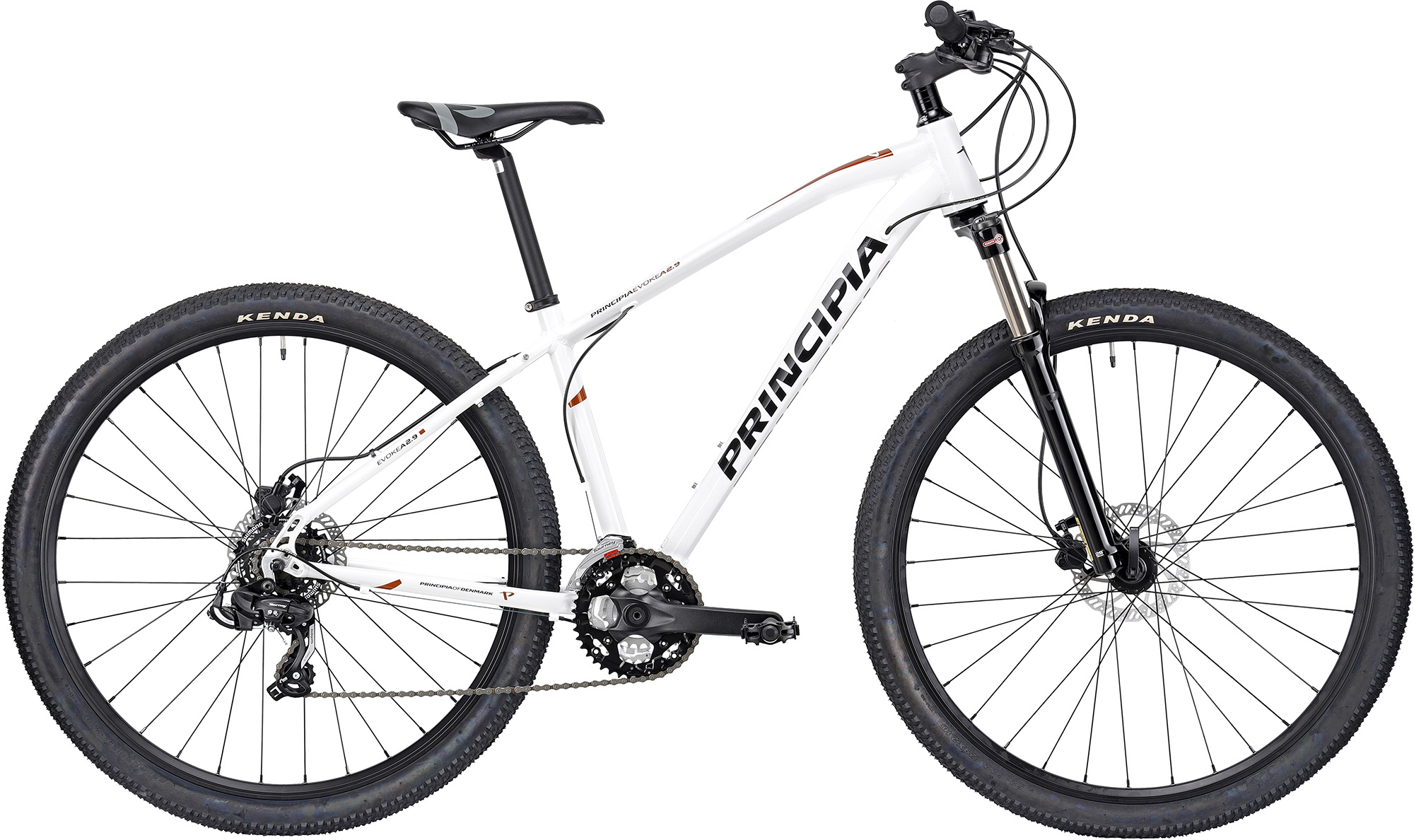 Principia Mtb A2 29 Quot Tourney 3x7sp Susp 2026 Hvid Sort