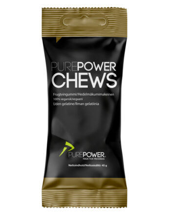 Purepower Chews Vingummi Med Frugtsmag 40 Gram