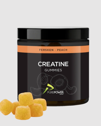 Purepower Kreatin Vingummi Fersken 60 Stk