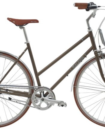 Raleigh Yate Cargo Dame 7g 2025 Mat Sølv Lilla