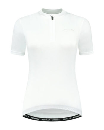Rogelli Core Cykelbluse Dame Korte ærmer Hvid Str