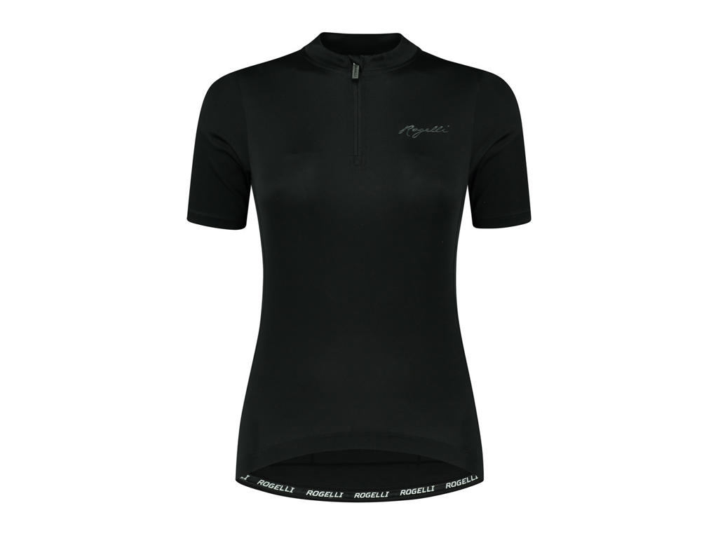 Rogelli Core Cykelbluse Dame Korte ærmer Sort Str