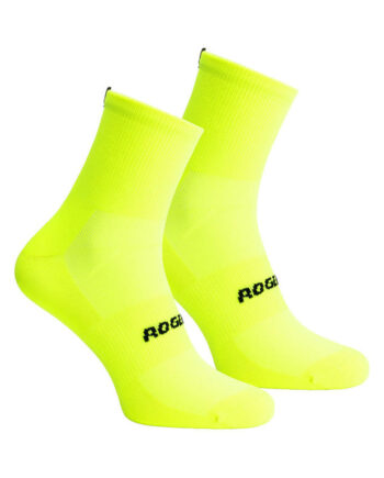 Rogelli Essential Strømper   Pak Coolmax Gul Str  44-47