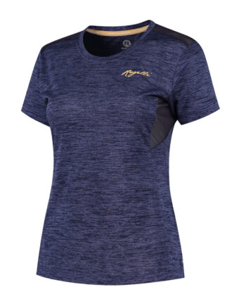 Rogelli Indigo Sports  -shirt Dame Purple Str  Xs