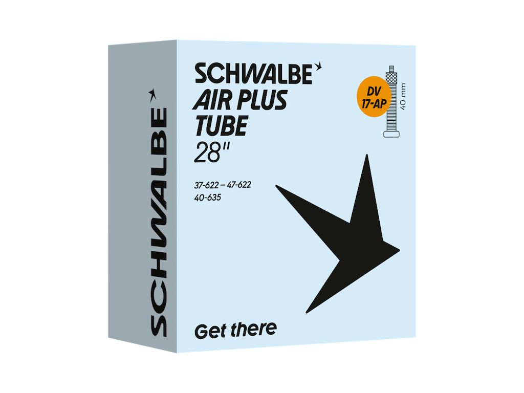 Schwalbe Air Plus Slange 28 Quot X1 50- 90 37 47-622 635 Med 40mm Lang Dunlop Ventil Dv17-ap