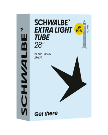 Schwalbe Extra Light Slange 700c 28 Quot X0 90-  10  23 28-622 630  Med 60mm Lang Racerventil Sv15-el