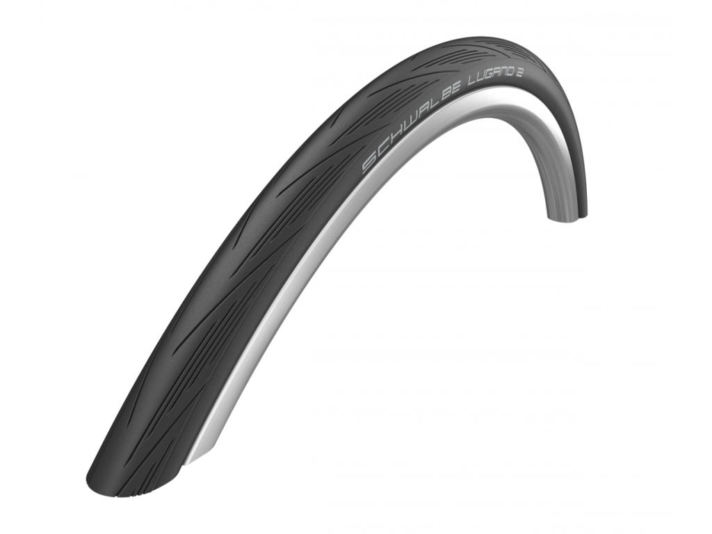 Schwalbe Lugano Ii  -guard Tråddæk 700x28c  28-622  Sort
