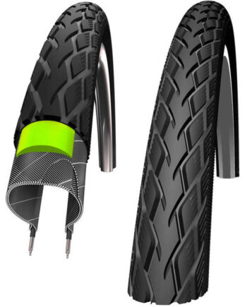 Schwalbe Marathon Greenguard Tråddæk 24x1 75  47-507