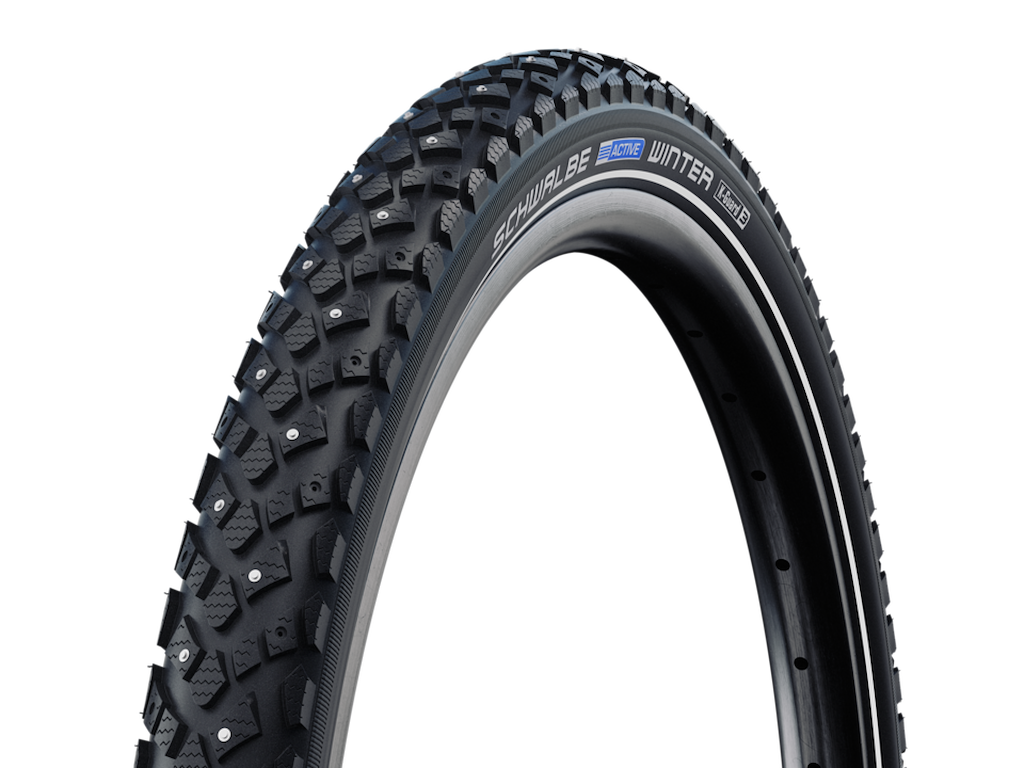 Schwalbe Marathon Winter Pigdæk Tråddæk 27 5x2 00  50-584  Med 104 Pigge