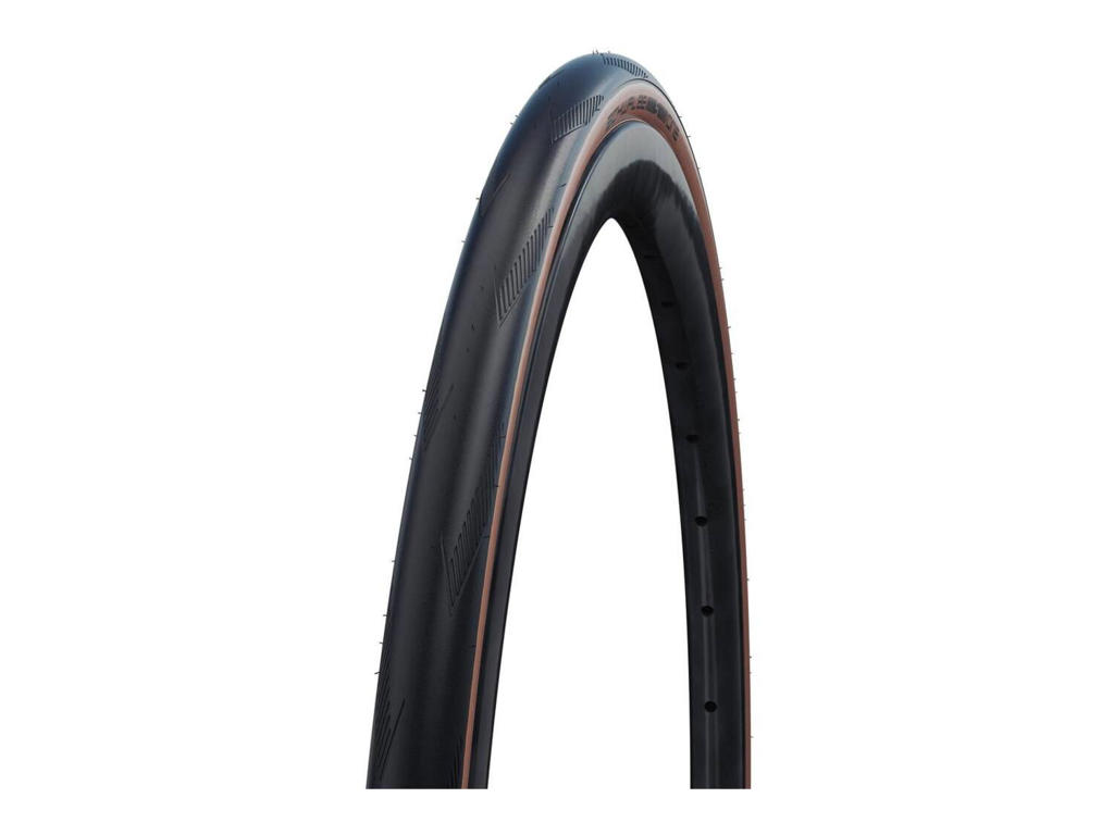 Schwalbe One Tle Race Guard Foldedæk Road 700x28c  28-622  Bronze Sidewall