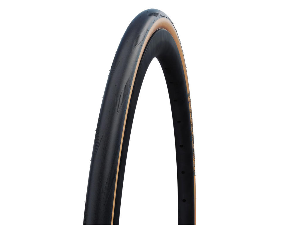 Schwalbe One Tube Race Guard Foldedæk Road 700x25c  25-622  Bronze Sidewall
