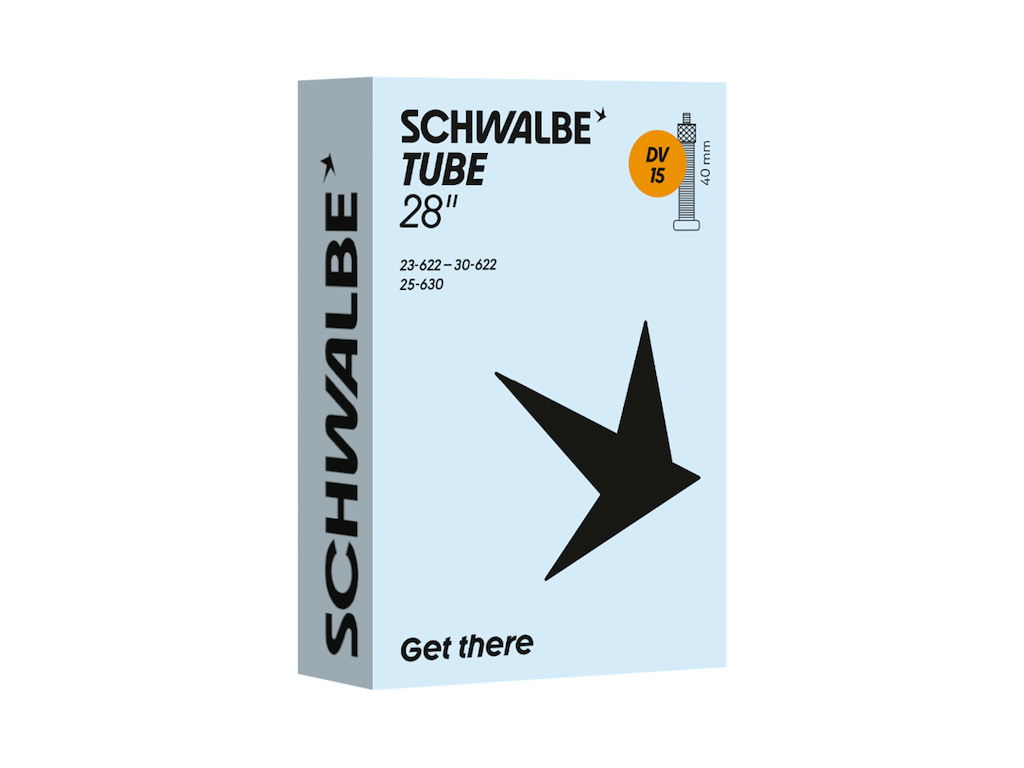 Schwalbe Slange 700c 28 Quot X0 90-  20  23 30-622 630  Med 40mm Lang Dunlop Ventil Dv15