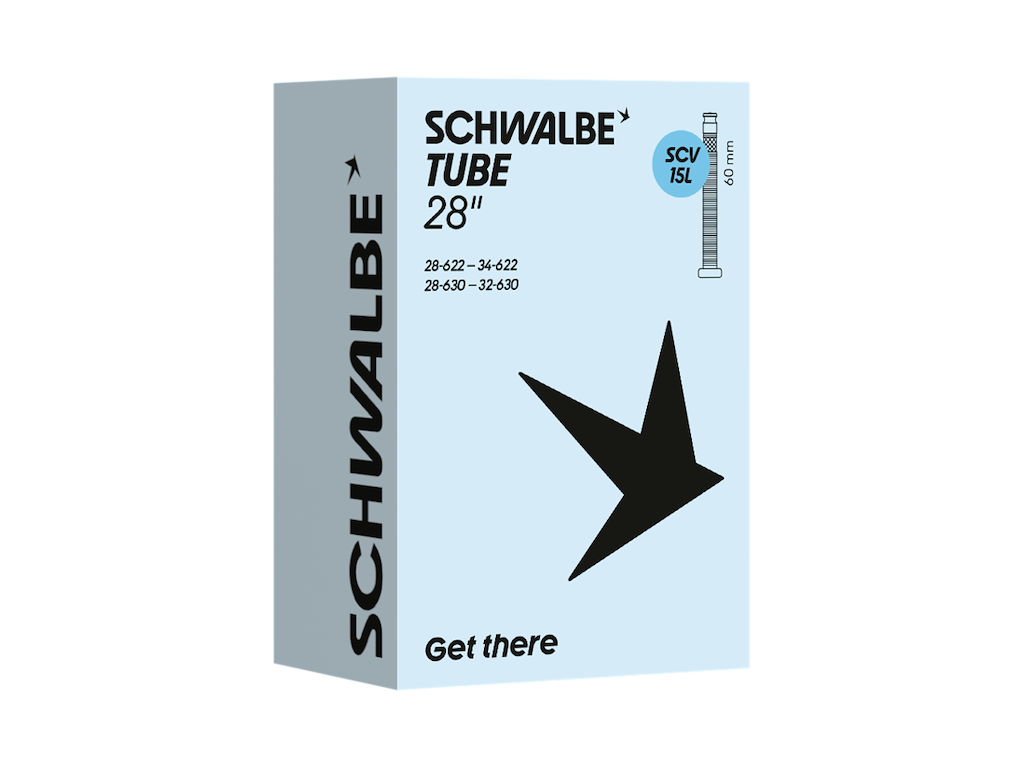 Schwalbe Slange 700c 28 Quot X1 10-  40  28 34-622 630  Med 60mm Lang Scv Clik Ventil Scv15l