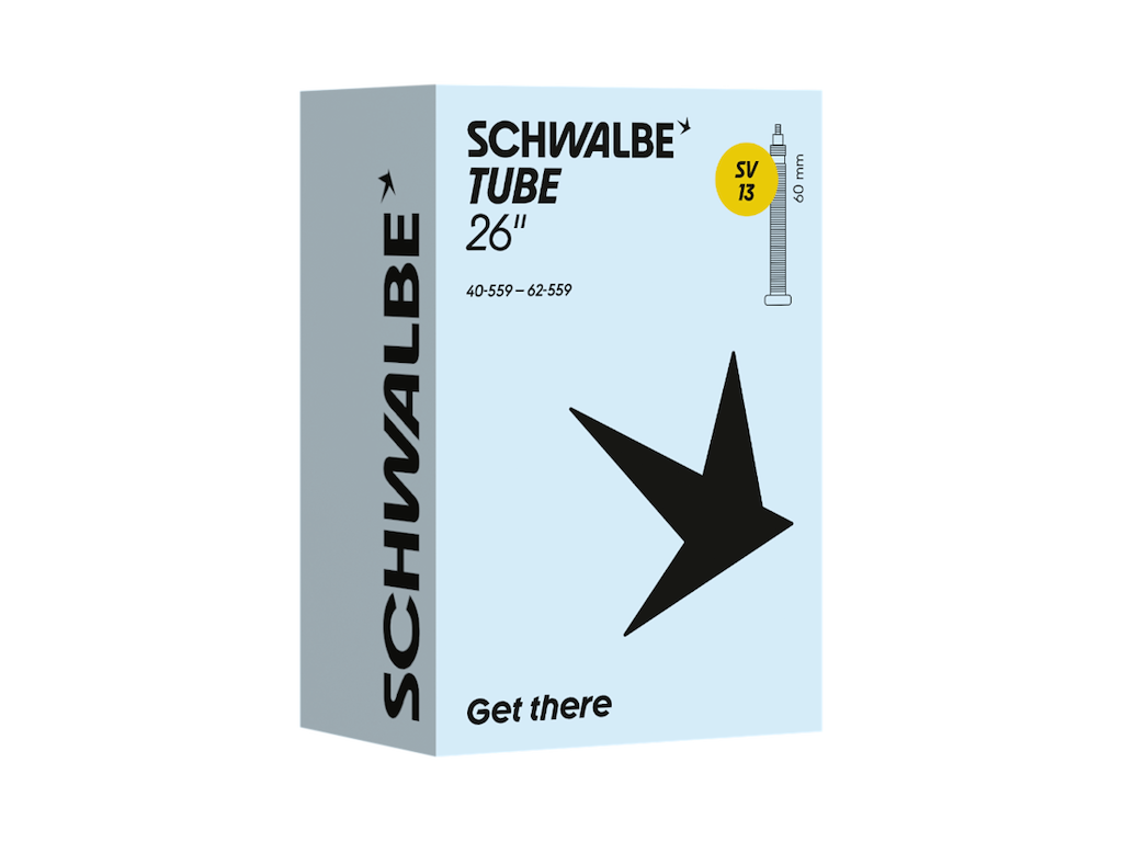 Schwalbe Slange 26 Quot X1 60-  50  40 62-559  Med 60mm Lang Racerventil Sv13